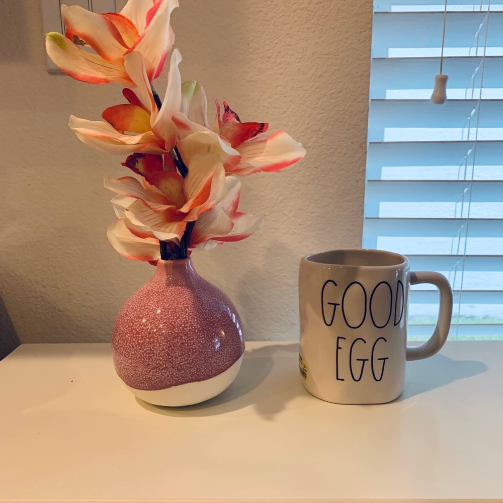 Rae Dunn Good Egg Bad Egg double sided mug